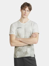 Craft Sport T-shirt (Jersey) Premier Fade Jersey (rec. Polyester, V-neck) white Men