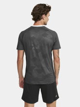 Craft Sport T-shirt (Jersey) Premier Solid Jersey (rec. Polyester, high elasticity) asphalt grey Men
