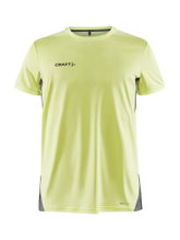 Craft Sport T-shirt Pro Control Impact (light, breathable) lime/grey Men