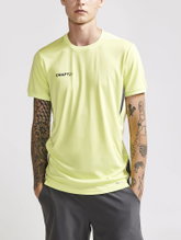 Craft Sport T-shirt Pro Control Impact (light, breathable) lime/grey Men