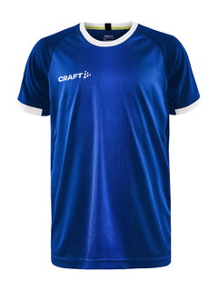 Craft Sport-Tshirt (Trikot) Progress 2.0 Graphic Jersey - leicht, funktionell und Stretchmaterial kobaltblau Kinder