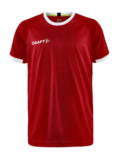 Craft Sportowa koszulka (T-shirt) Progress 2.0 Graphic Jersey - lekka, funkcjonalna i elastyczna czerwona dla dzieci