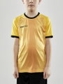 Craft Sport-Tshirt (Trikot) Progress 2.0 Graphic Jersey - leicht, funktionell und Stretchmaterial gelb Kinder
