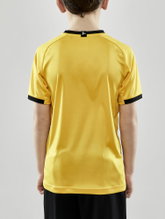 Craft Sport T-shirt (Jersey) Progress 2.0 Graphic Jersey - light, functional and stretch material yellow Kids