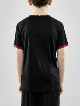 Craft Sport T-shirt (Jersey) Progress 2.0 Graphic Jersey - lightweight, functional and stretch material black/red Kids