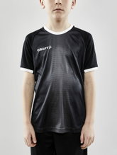 Craft Sport T-shirt (Jersey) Progress 2.0 Graphic Jersey - lightweight, functional and stretch material black/white Kids
