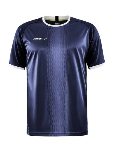 Craft Sport-Tshirt (Trikot) Progress 2.0 Graphic Jersey - leicht, funktionell und Stretchmaterial - navyblau Herren