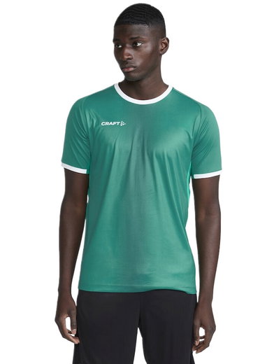 Craft Sport-Tshirt (Trikot) Progress 2.0 Graphic Jersey - leicht, funktionell und Stretchmaterial - grün/weiss Herren
