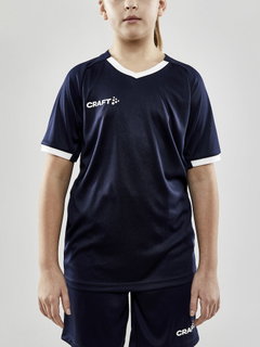 Craft Sport-Tshirt (Trikot) Progress 2.0 Solid Jersey - leicht, funktionell- navyblau Kinder