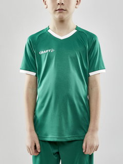 Craft Sport-Tshirt (Trikot) Progress 2.0 Solid Jersey - leicht, funktionell- grün Kinder