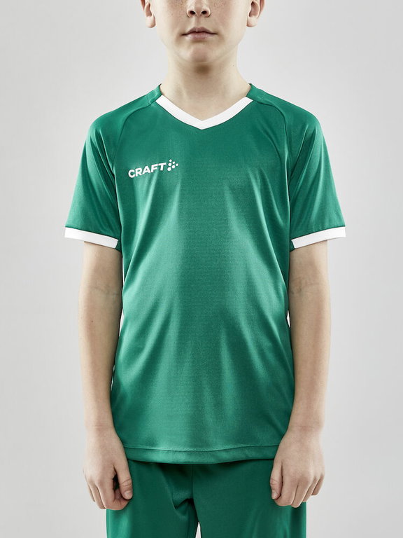Craft Sport-Tshirt (Trikot) Progress 2.0 Solid Jersey - leicht, funktionell- grün Kinder
