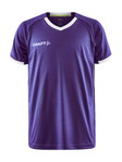 Craft Sport-Tshirt (Trikot) Progress 2.0 Solid Jersey - leicht, funktionell- violett Kinder