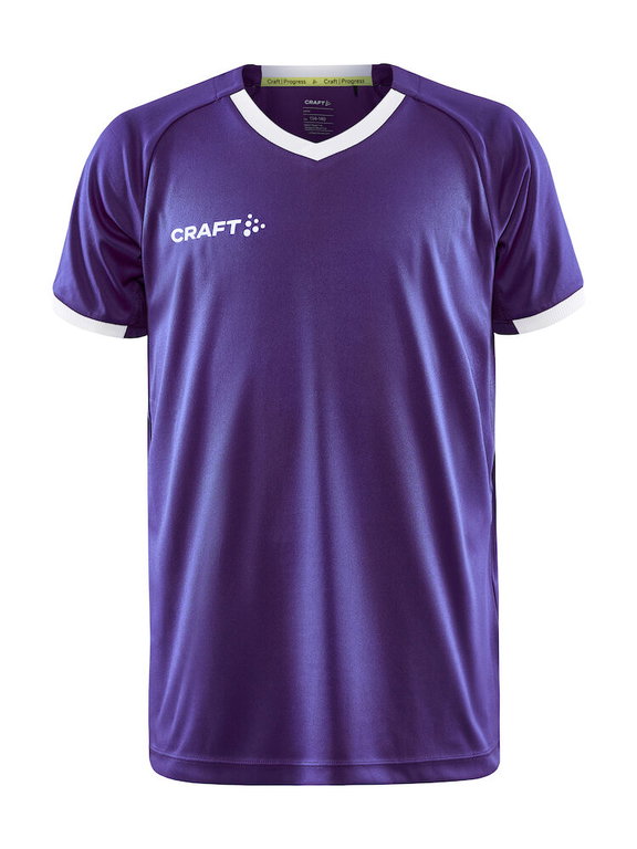 Craft Sport-Tshirt (Trikot) Progress 2.0 Solid Jersey - leicht, funktionell- violett Kinder