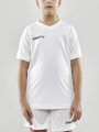 Craft Sportowa Koszulka (Trikot) Progress 2.0 Solid Jersey - lekka, funkcjonalna - biała Dziecięca