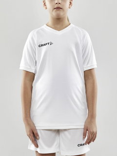 Craft Sport-Tshirt (Trikot) Progress 2.0 Solid Jersey - leicht, funktionell- weiss Kinder