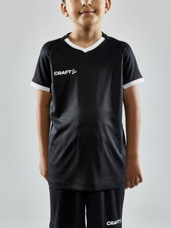 Craft Sport-Tshirt (Trikot) Progress 2.0 Solid Jersey - leicht, funktionell- schwarz Kinder