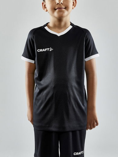 Craft Sport-Tshirt (Trikot) Progress 2.0 Solid Jersey - leicht, funktionell- schwarz Kinder