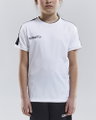 Craft Sport-Tshirt Progress Practise (100% Polyester) weiss Kinder