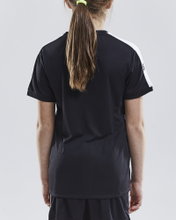 Craft Sport T-shirt Progress Practice (100% Polyester) black/white Kids