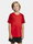 Craft Sport-Tshirt Squad 2.0 Contrast Jersey (hohe Elastizität, bequeme Passform) rot Kinder