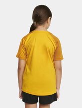 Craft Sport T-shirt Squad 2.0 Contrast Jersey (high elasticity, comfortable fit) yellow/gold Children
