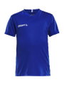 Craft Sport-Tshirt (Trikot) Squad Solid - lockere Schnitt, schnelltrocknend - kobaltblau Kinder