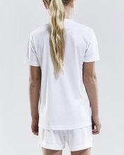 Craft Sport T-shirt Squad Solid - loose fit, quick-drying - white Kids