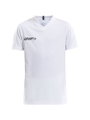 Craft Sport-Tshirt (Trikot) Squad Solid - lockere Schnitt, schnelltrocknend - weiss Kinder