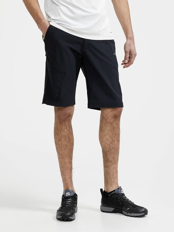 Craft Wanderhose ADV Explore Tech Shorts (4-Wege Stretch) kurz schwarz Herren