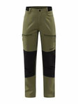 Craft Wanderhose Pro Explore Hiking Pant (elastisch, strapazierfähige) lang khakigrün Damen
