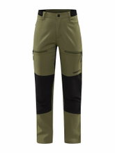 Craft Wanderhose Pro Explore Hiking Pant (elastisch, strapazierfähige) lang khakigrün Damen