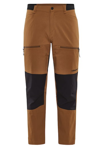 Craft Wanderhose Pro Explore Hiking Pant (elastisch, strapazierfähige) lang braun Herren