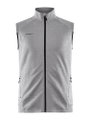 Craft Sport-Weste ADV Unify (Recyclingpolyester, bequeme und elastiche Passform) grau Herren
