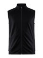 Craft Sport-Weste ADV Unify (Recyclingpolyester, bequeme elastiche Passform) schwarz Herren