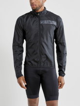 Craft Bicycle Wind Jacket ADV Essence Light Wind (windproof and water-repellent) black Men