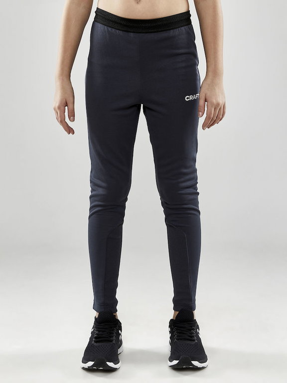 Craft Trainingshose Evolve Slim Pant (strapazierfähig, enge Passform) lang dunkelgrau Kinder