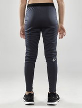 Craft Training Pants Evolve Slim Pant (durable, slim fit) long dark grey Kids