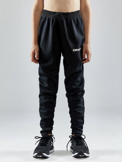 Craft Training Pants Evolve Slim Pant (durable, slim fit) long black Kids