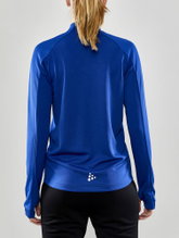 Craft Training Jacket Evolve Full Zip - durable mid-layer jacket made of stretch material - cobalt blue Women