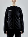Craft Trainingsjacke Evolve Full Zip - strapazierfähige Mid-Layer-Jacke aus Stretchmaterial - schwarz Damen