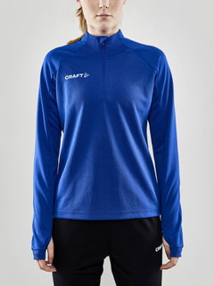 Craft Sport-Langarmshirt Evolve Halfzip - strapazierfähig, aus Stretchmaterial - kobaltblau Damen