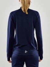 Craft Sport-Langarmshirt Evolve Halfzip - strapazierfähig, aus Stretchmaterial - navyblau Damen
