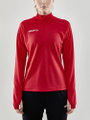 Craft Sport-Langarmshirt Evolve Halfzip - strapazierfähig, aus Stretchmaterial - rot Damen