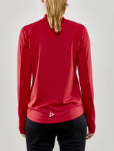 Craft Sport-Langarmshirt Evolve Halfzip - strapazierfähig, aus Stretchmaterial - rot Damen