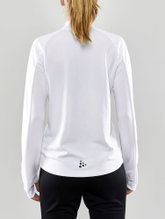 Craft Sport Long Sleeve Shirt Evolve Halfzip - durable, made of stretch material - white Women