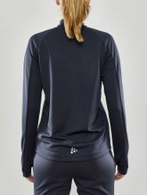 Craft Sport Long Sleeve Shirt Evolve Halfzip - durable, made of stretch material - dark grey Women