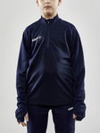 Craft Sport-Langarmshirt Evolve Halfzip - strapazierfähig, aus Stretchmaterial - navyblau Kinder