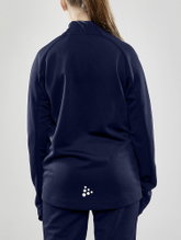 Craft Sport Long Sleeve Shirt Evolve Halfzip - durable, made of stretch material - navy blue Kids