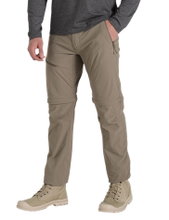 Spodnie wędrówkowe Craghoppers NosiLife Pro Conv III Zip Off (długie spodnie + bermudy) beżowo-brązowe męskie