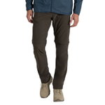 Craghoppers NosiLife Pro Conv III Zip Off Hiking Trousers (long trousers + shorts) dark brown men's